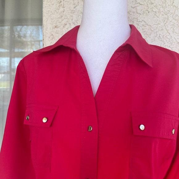 Zac & Rachel pink Button-Down Shirt size L - Picture 4 of 11